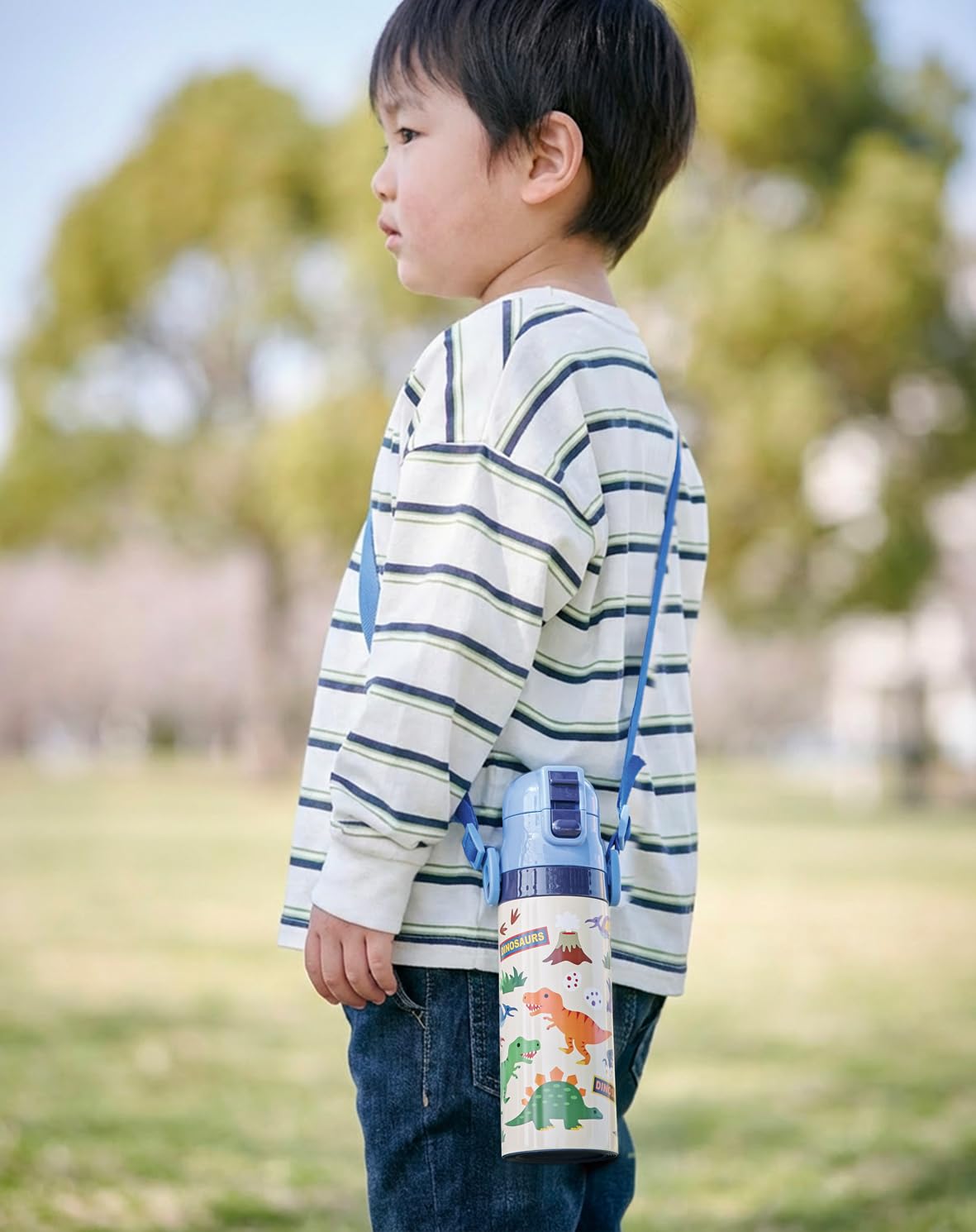 Amazon｜スケーター(Skater) 水筒 子供用 直飲み 470ml バーガーコン